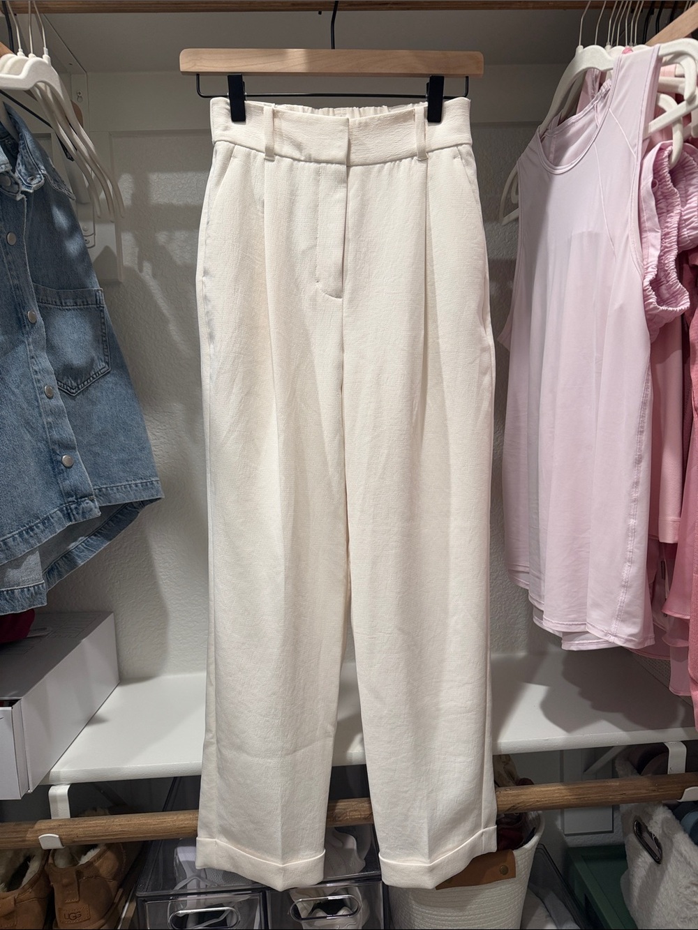 Aritzia Wilfred Dashwood Pant Light Birch Size 0